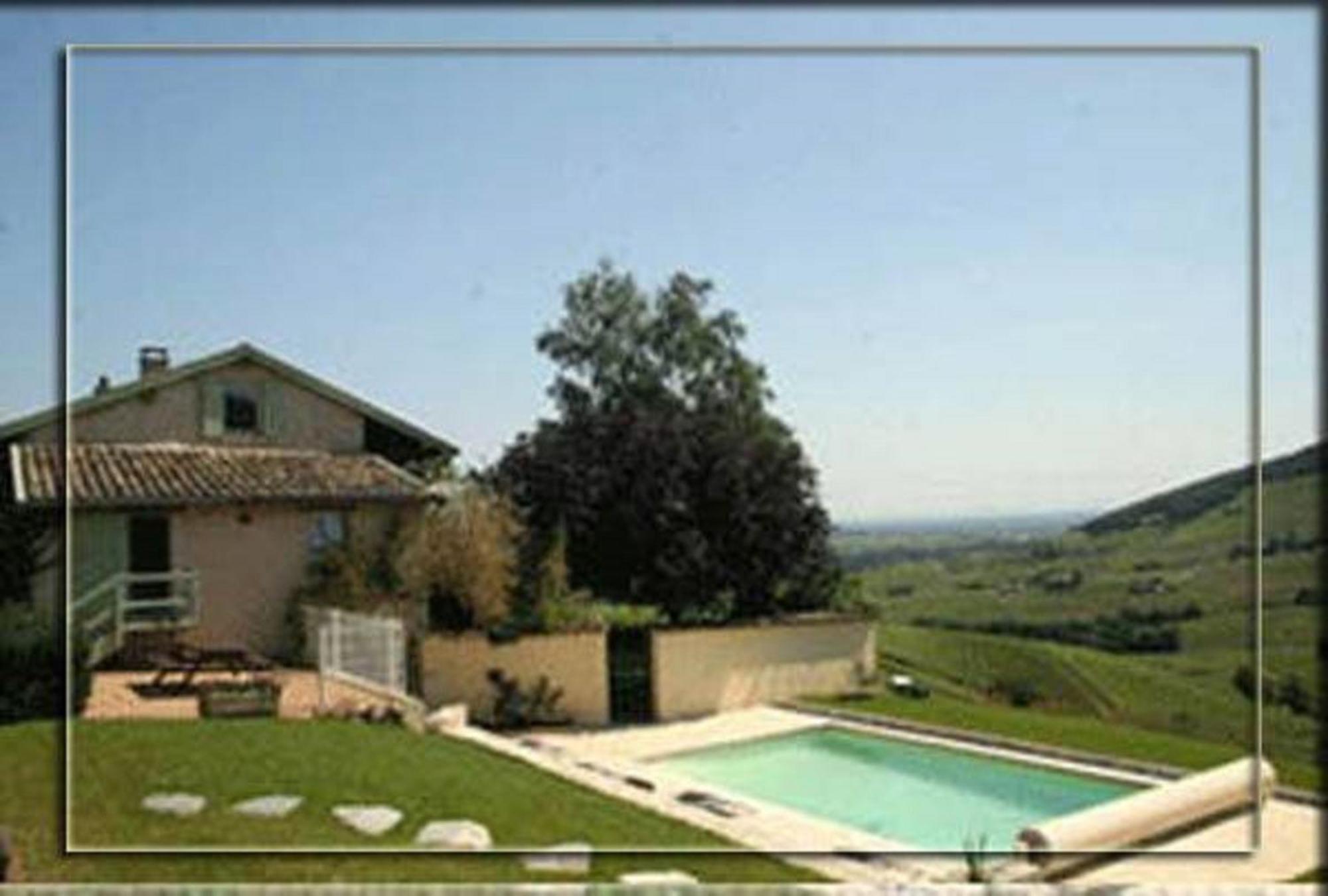 La Croix De Saburin Bed & Breakfast Quincié-en-Beaujolais Eksteriør bilde